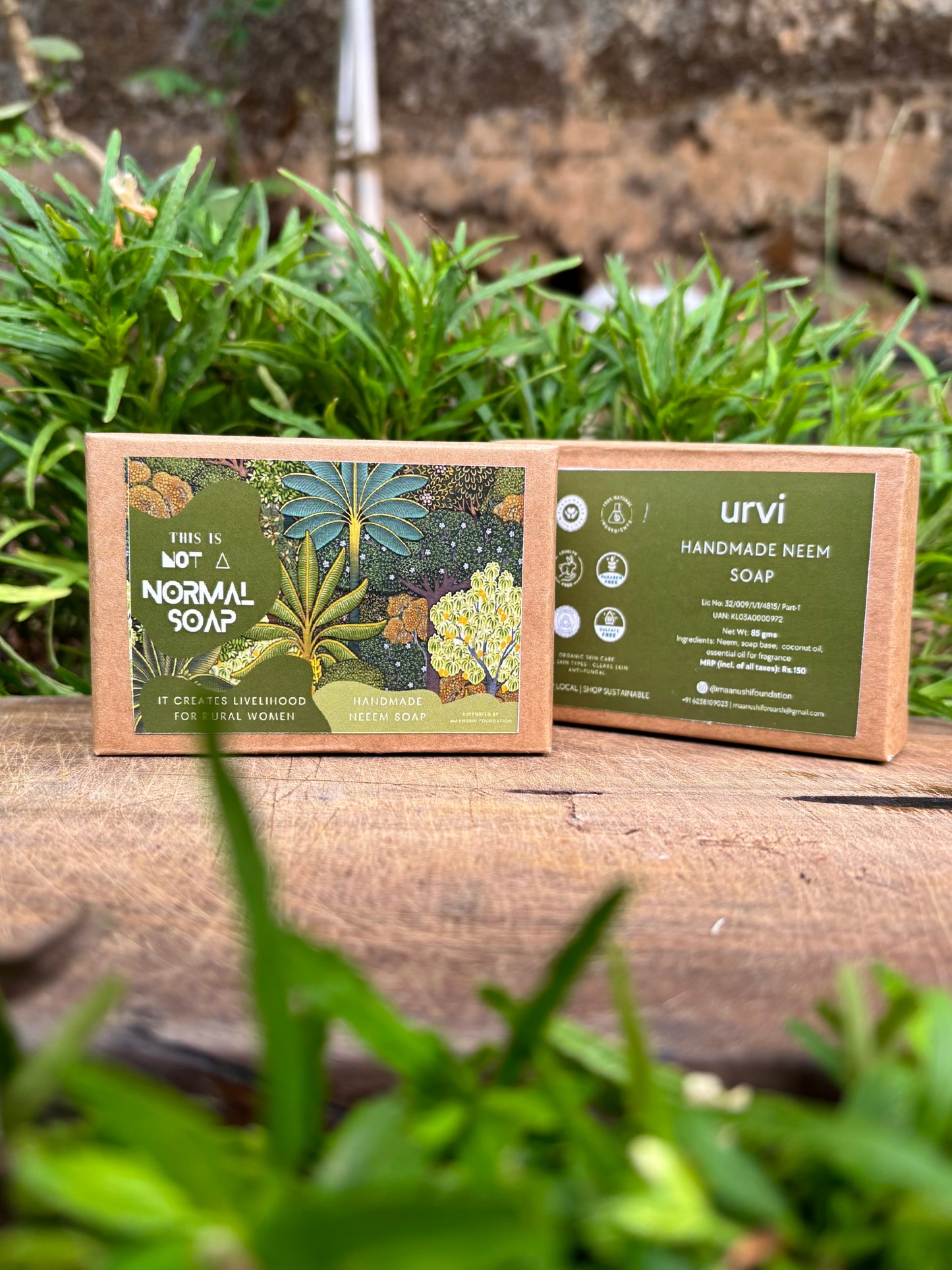 Handmade Organic Neem Soap