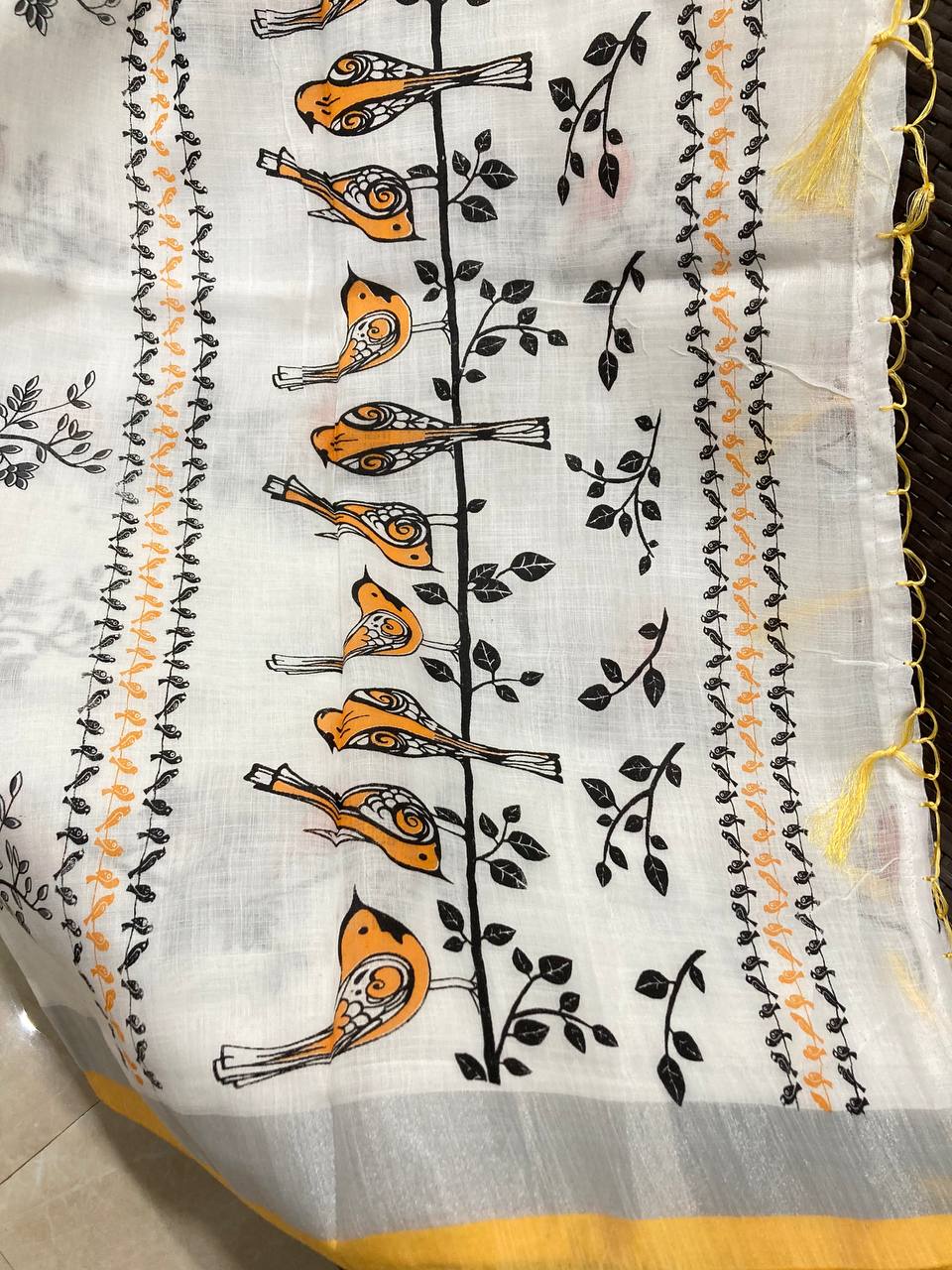 Hand Painted Warli Saree, Pattern : Printed, Color : Multicolor at Rs 3,500  / Piece in Kasaragod